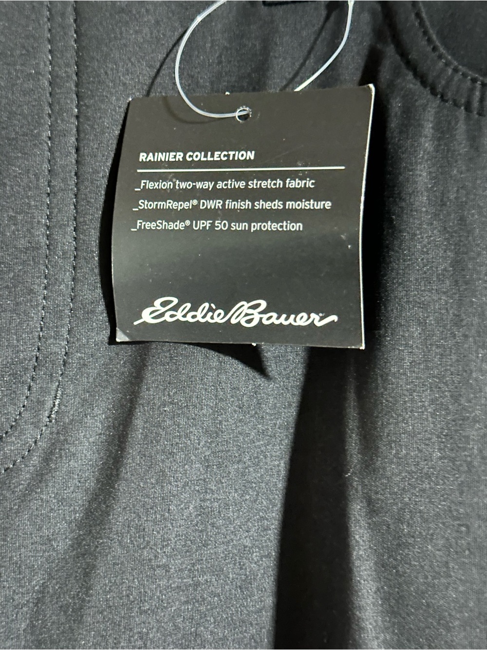Eddie Bauer Black Women's Rainer Capri Mid-Rise Performance Stretch-NWT - Picture 2 of 9